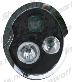 BMW New Mini Fari Anteriori Angeleye Neri