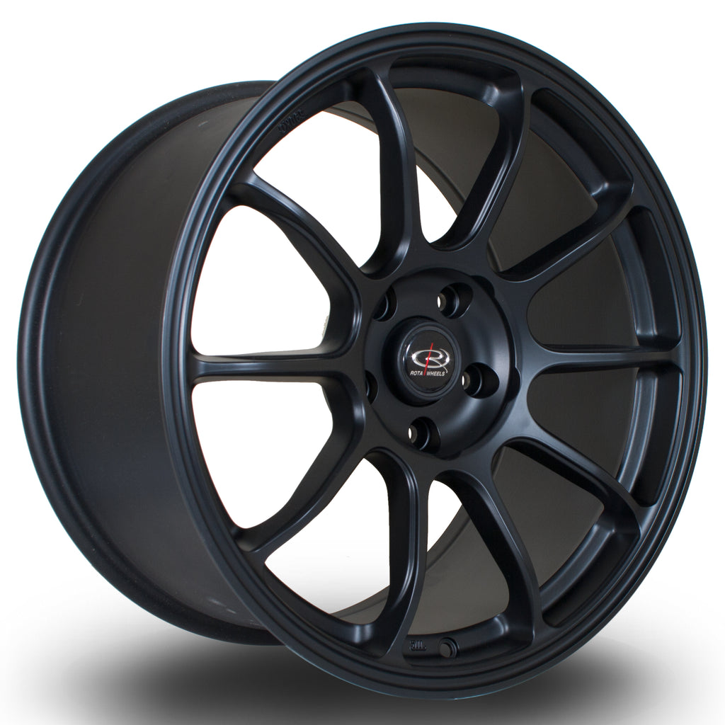 Cerchio in Lega Rota SS10 18x9.5 5x114.3 ET38 Flat Black