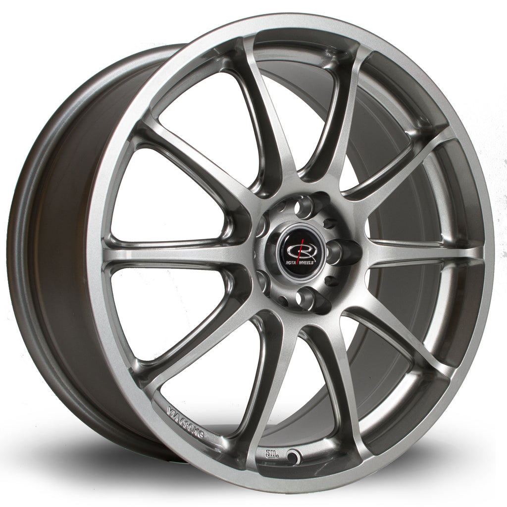 Cerchio in Lega Rota GRA 17x7.5 5x100 ET48 Dark Grey