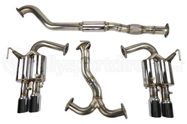 MXP Scarico Comp RS Cat Back SS Tips Subaru WRX / STI 2015+ VA2