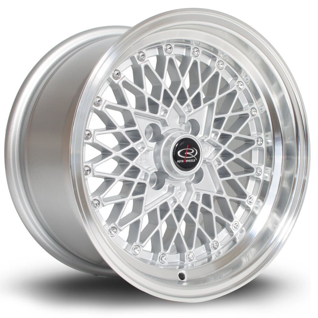 Cerchio in Lega Rota OS Mesh 15x8 4x100 ET20 Silver