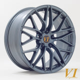 Cerchio in Lega Rota Faster 18x8 5x108 ET38 Gunmetal