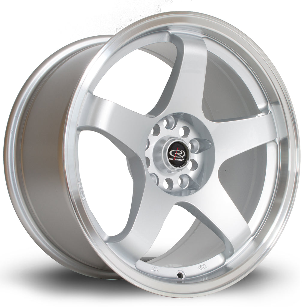 Cerchio in Lega Rota GTR 17x9 5x114.3 ET25 Silver