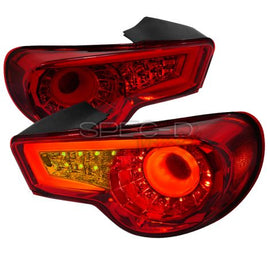 Toyota GT86 / Subaru BRZ Fanali Posteriori Chrome/Red LED [SR]