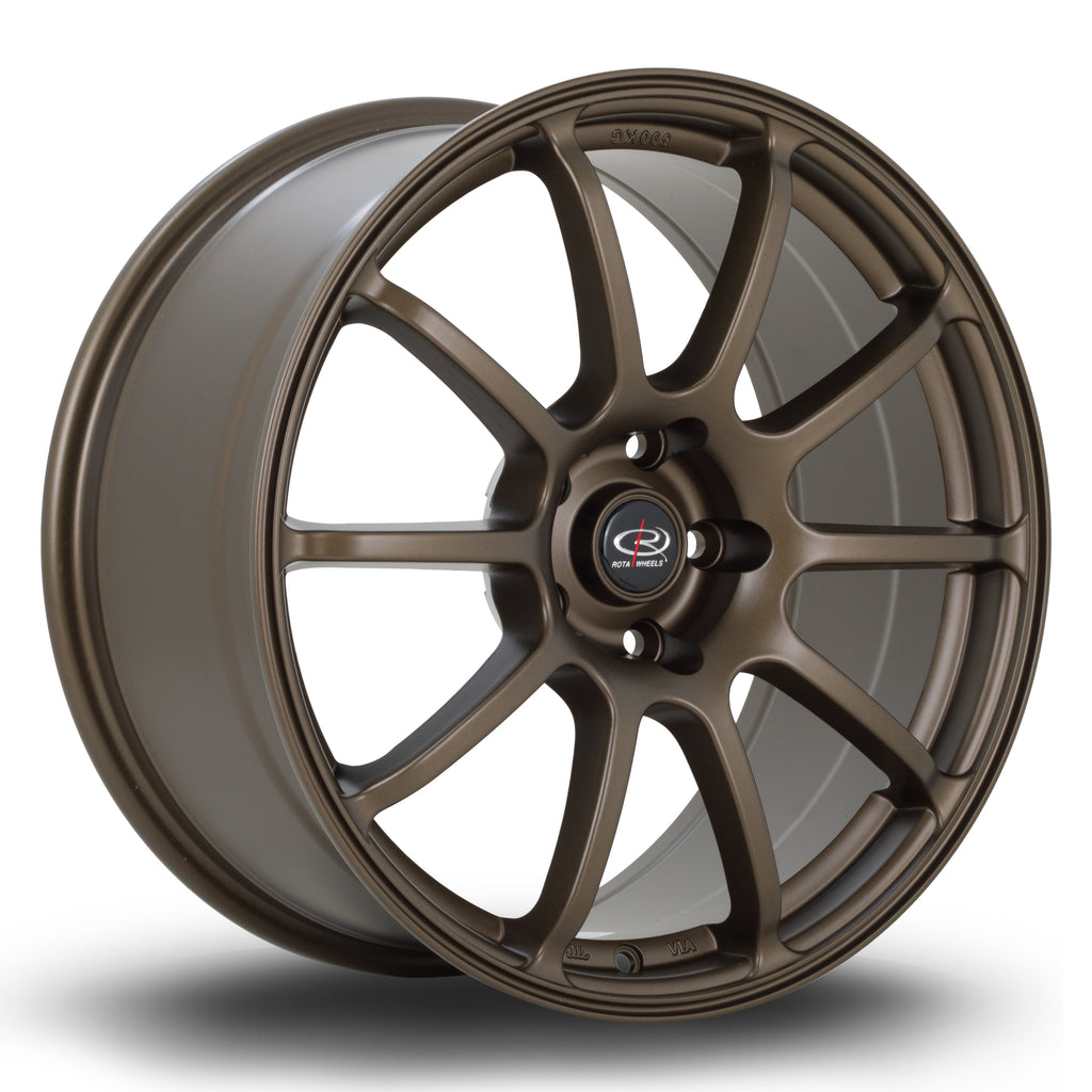 Cerchio in Lega Rota Force2 18x8.5 5x120 ET45 Matt Bronze