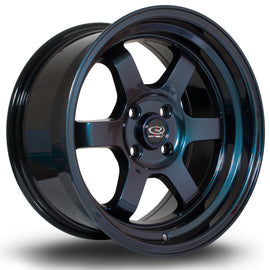 Cerchio in Lega Rota Grid V 16x8 4x100 ET20 Chrome / Titanium