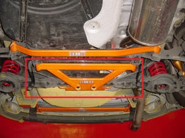 Rear lower subframe x brace set Ford Focus Mk2 - em-power.it