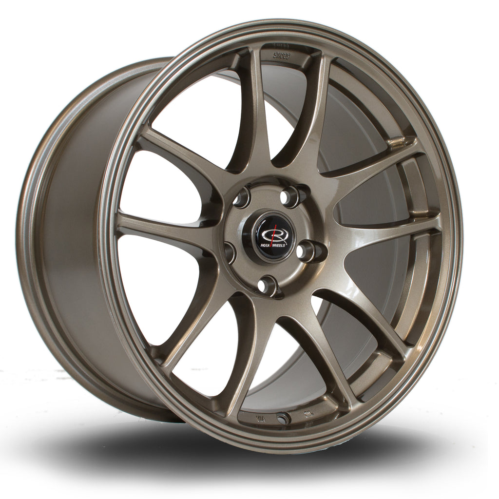 Cerchio in Lega Rota Torque 17x9.5 5x114.3 ET12 Bronze