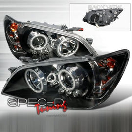 Lexus IS200/300 00-05 Fari Anteriori Neri + LED D2R
