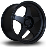 Cerchio in Lega Rota Slipstream 18x9.5 5x100 ET38 Flat Black