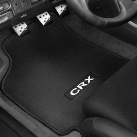 NRG Tappetini CRX Logo Black CRX (S)
