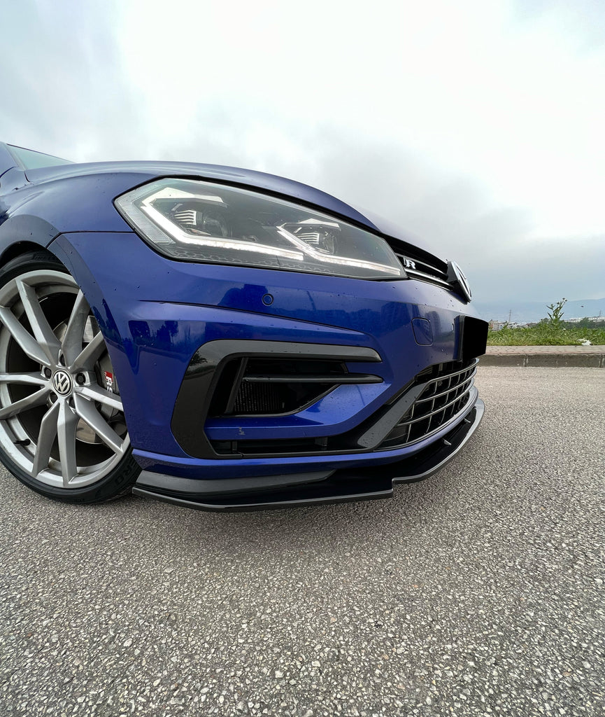 VW Volkswagen Golf MK7.5 R 2017-2020 Lip Anteriore Versione 3