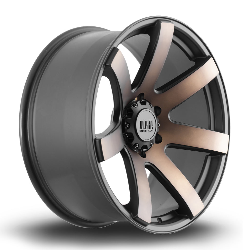 Cerchio in Lega Rota Gauntlet 20x9 6x139.7 ET30 Flat Black Bronze