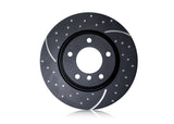 Disco EBC Turbo Grooved Posteriore FIAT 124 1.2 Cv  dal 1966 al 1974 Pinza Bendix Diametro disco 228mm