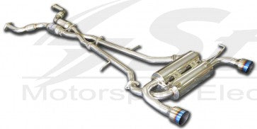 Infiniti FX35/37/50 ( Audi S51 ) Gemini exhaust Cat-back (scarico centrale + Terminale)