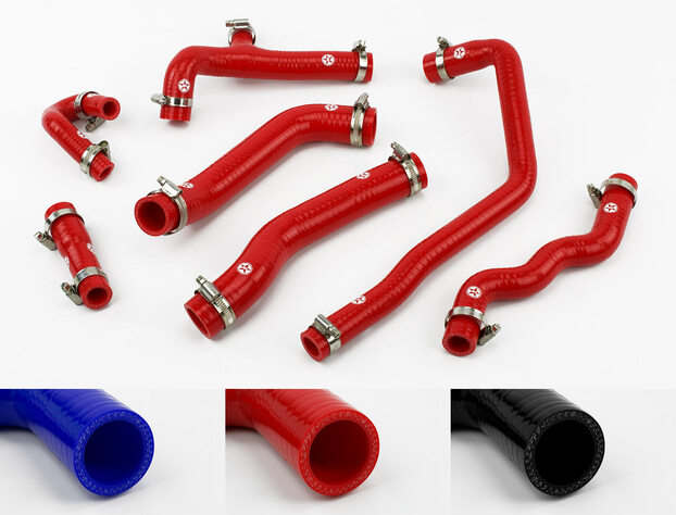 Volkswagen Golf MK2 GTI 16v (Non-AC) Kit tubi silicone coolant