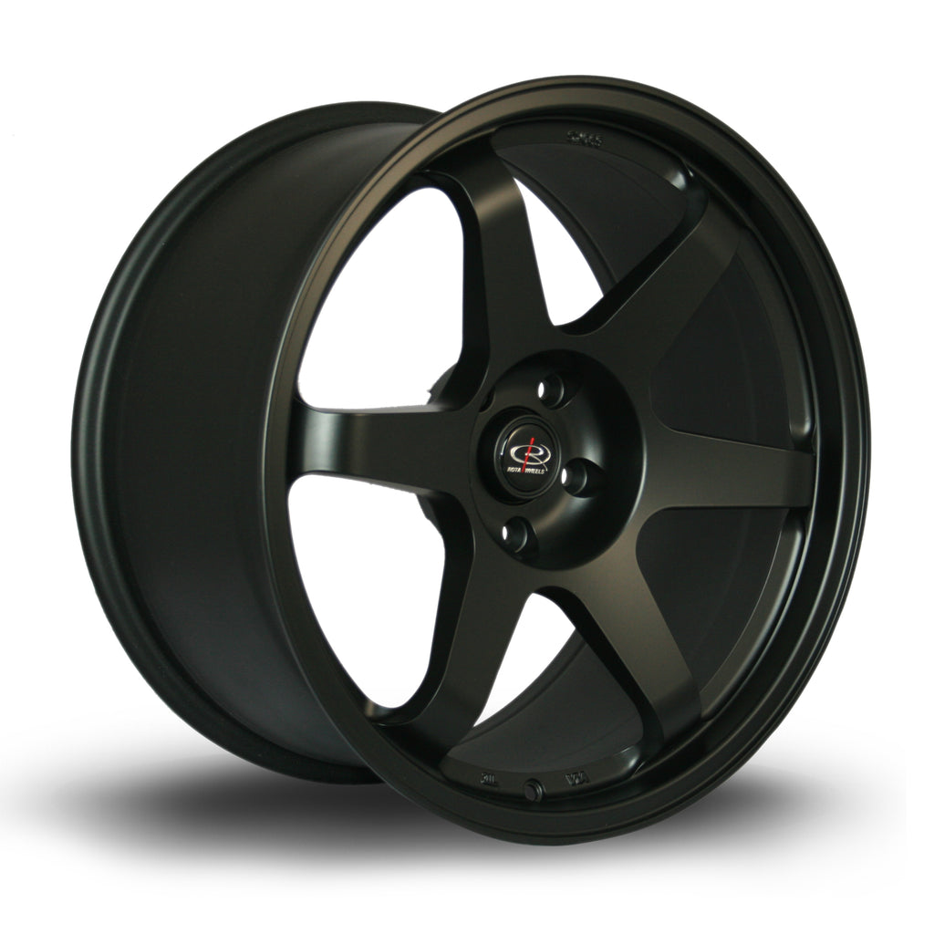 Cerchio in Lega Rota Grid 19x9.5 5x114.3 ET20 Flat Black