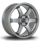 Cerchio in Lega Rota Grid2 17x7.5 4x108 ET25 Steel Grey