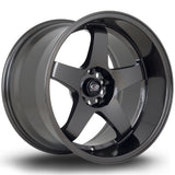 Cerchio in Lega Rota GTR-D 18x12 5x114.3 ET0 Gunmetal