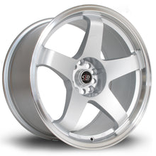 Load image into Gallery viewer, Cerchio in Lega Rota GTR 18x9.5 5x114.3 ET12 Silver Polished Lip