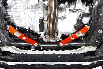 Honda Civic 15-17 FK2 5drs ( Type-R ) Front Subframe V-support (set) - em-power.it