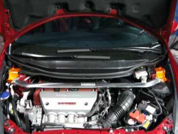 Honda Civic 06/- 3/5dr FK/FN Barra Duomi Anteriore alu. Polished - em-power.it