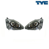 TYC Projector Head Lights Black (Civic 01-03 3/5dr)