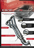 Honda Civic 06/- FN2 Equal length Collettori Race