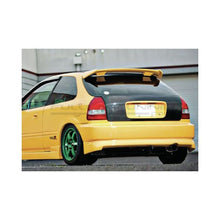 Load image into Gallery viewer, Lip Paraurti Posteriore Chargespeed Style Nero in Plastica ABS Honda Civic EJ EK