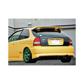 Lip Paraurti Posteriore Chargespeed Style Nero in Plastica ABS Honda Civic EJ EK