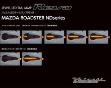 Carica l&#39;immagine nel visualizzatore di Gallery, Fari Posteriore Valenti Jewel LED REVO MAZDA Roadster Light Smoke / Black