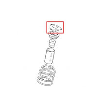 Load image into Gallery viewer, Hardrace STRUT MOUNT Anteriore RINFORZATO Plastica 2 Pezzi/SE - FORD FOCUS MK2 MAZDA 3 BK 03-08