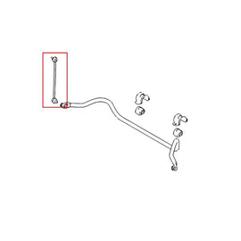 Hardrace Barra Stabilizzatrice LINK Anteriore SHORT 30mm 2 Pezzi - Ford Focus MK2