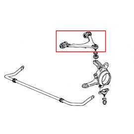 Hardrace UPPER ARM Anteriore CAMBER KIT Plastica 2 Pezzi/SET - Honda S2000