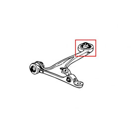 Hardrace Boccole LOWER ARM Anteriore COMPLIANCE PILLOWBALL 2 Pezzi/S - Honda S2000