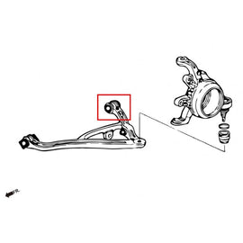 Hardrace Boccole LOWER ARM Posteriore Posteriore SIDE PILLOWBALL 2 Pezzi - Honda S2000