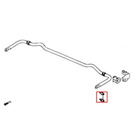 Hardrace Barra Stabilizzatrice LINK Posteriore RINFORZATO 2 Pezzi/SETS - Honda S2000 AP1 AP2