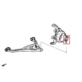 Hardrace LOWER BALL JOINT Posteriore (OE STYLE) 2 Pezzi/SET - Honda S2000 AP1 AP2