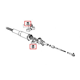 Hardrace Boccole TPV STEERING 4 Pezzi/SET - Honda S2000 AP1 AP2