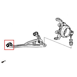 Hardrace Boccole LOWER ARM Posteriore Anteriore SIDE PILLOWBALL 2 Pezzi - Honda S2000