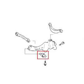 Hardrace Boccole TRAILING ARM Posteriore Plastica 2 Pezzi/SET - Ford Focus MK1 MK2 MK3 MAZDA 3