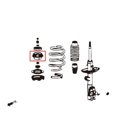 Hardrace STRUT MOUNT RINFORZATO 2 Pezzi/SET - Honda JAZZ GD GE GK