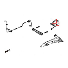 Hardrace Boccole CAMBER KIT Posteriore PILLOWBALL 4 Pezzi/SET - HONDA CIVIC EG, EH, EJ1/2 EK3/4/5/9, EJ6/7/8/9, EM1 INTEGRA DC 94-01