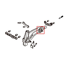 Hardrace Boccole TRAILING ARM Posteriore PILLOWBALL 2 Pezzi - Honda INTEGRA DA5-DA9 DB1-DB2