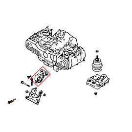 Hardrace Supporto Motore Anteriore Plastica - Subaru LEGACY BM/BR