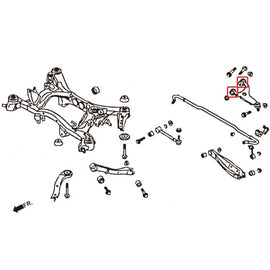 Hardrace Boccole UPPER ARM Posteriore PILLOWBALL 2 - IMPREZA GE-GR GP/GJ VA LEGACY BM BR BRZ Toyota GT86
