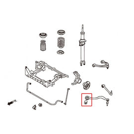 Hardrace Boccole UPPER ARM Anteriore (Plastica Rinforza) - BMW Serie 5 F10/F11/F07