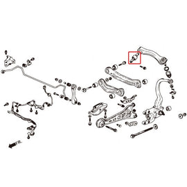 Hardrace Boccole UPPER ARM Posteriore Plastica Rinforzata 2 Pezzi/SET - Honda ACCORD 90-97