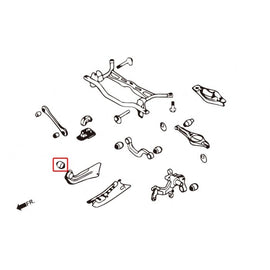 Hardrace Boccole TRAILING ARM Posteriore Plastica 2 Pezzi - Audi TT 8J A3 8P SEAT LEON 1P SKODA OCTAVIA 1Z VW GOLF MK5/6 SCIROCCO MK3