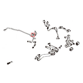 Hardrace Boccole Barra Stabilizzatrice Posteriore 12mm 2 Pezzi/SET - HONDA CIVIC EM2, ES1, EP1/EP2/EP3/EP4, EU